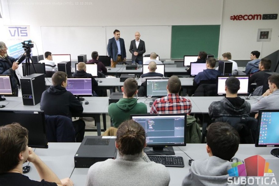 Execom Nord opremio računarsku laboratoriju na Visokoj tehničkoj školi