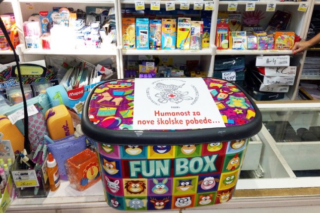 Školski pribor za socijalno ugroženu decu