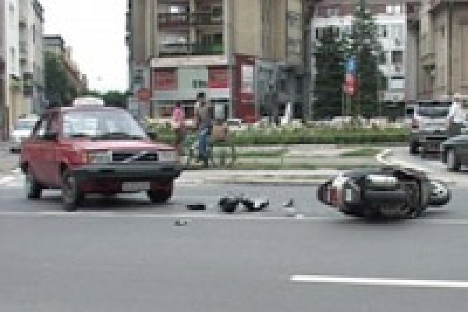 Nastradao motociklista