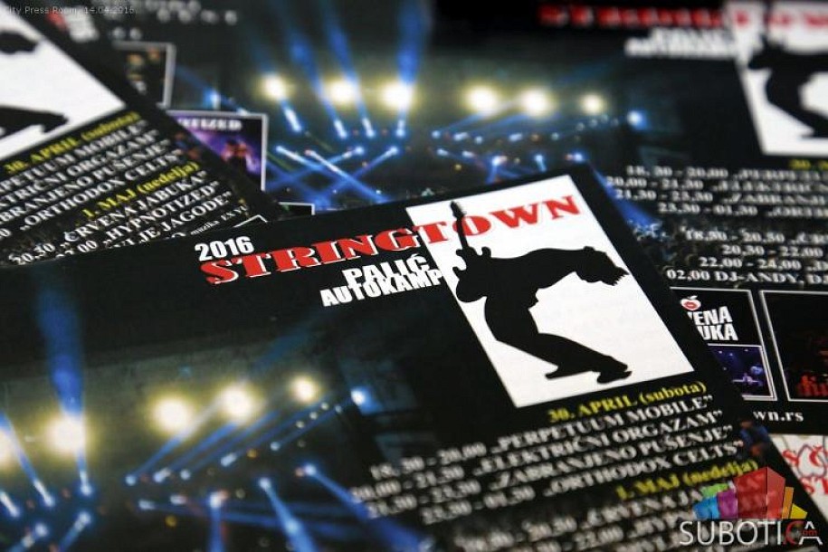 Pop-rok festival "Stringtown" za dve sedmice na Paliću