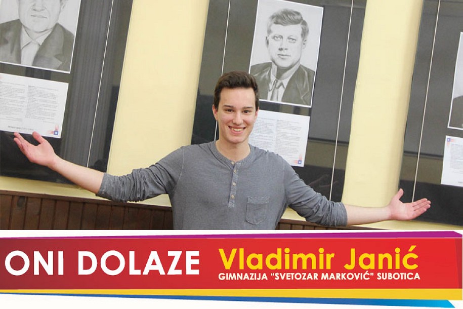 Oni dolaze: Vladimir Janić, Gimnazija „Svetozar Marković“
