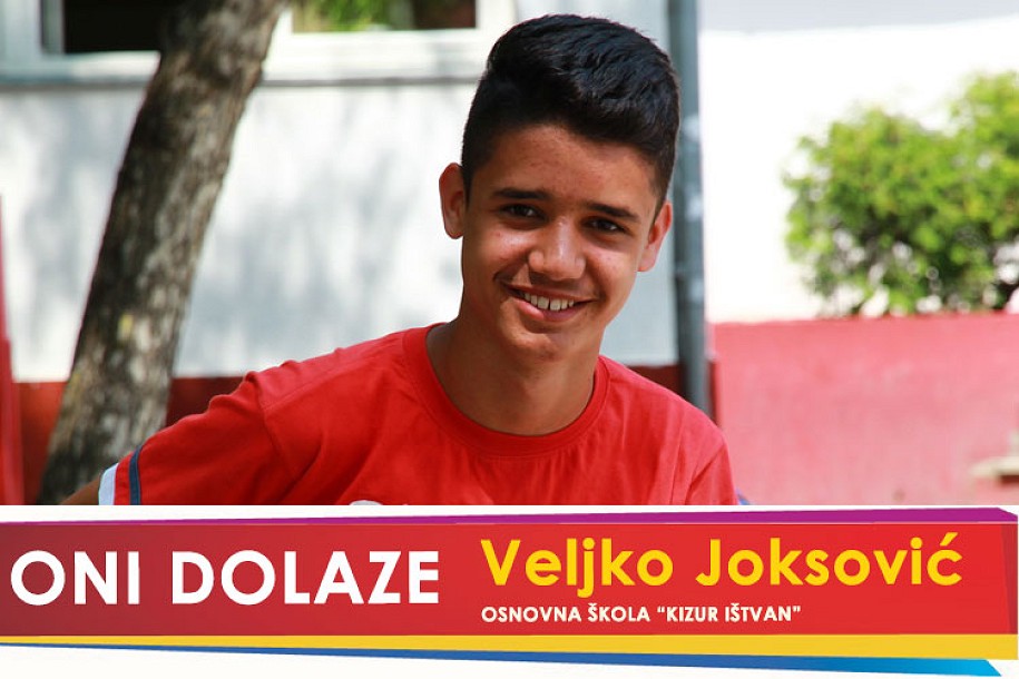 Oni dolaze: Veljko Joksović, OŠ "Kizur Ištvan"