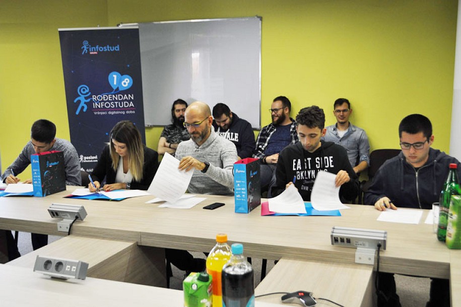 Infostud stipendirao studente Visoke tehničke škole i Ekonomskog fakulteta
