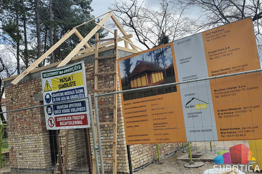 Javni toaleti na Paliću u funkciji krajem maja, akva park do kraja godine