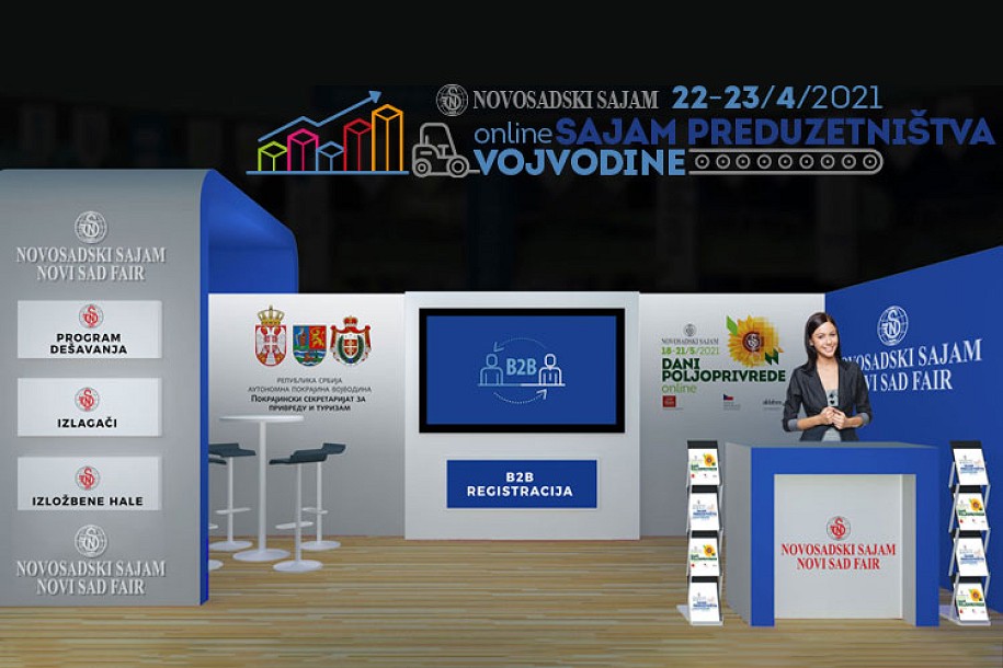 Sajam preduzetništva Vojvodine 22. i 23. aprila onlajn