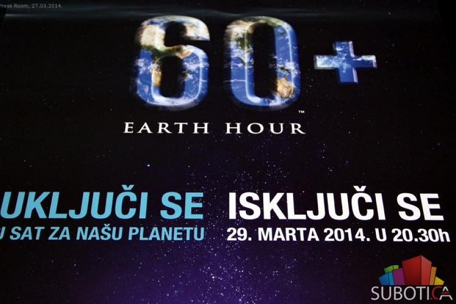 Subotica se priključila akciji "Sat za našu planetu"