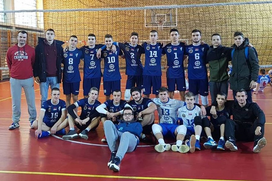 Odbojka: Juniori Spartaka na završnom turniru Prvenstva Vojvodine