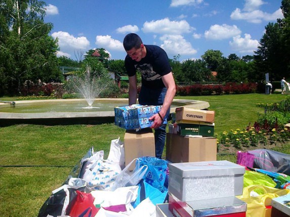 FK "Spartak Zv" učestvovao u humanitarnoj akciji