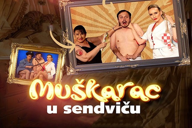 Hit komedija "Muškarac u sendviču" u subotu na sceni "Jadran"