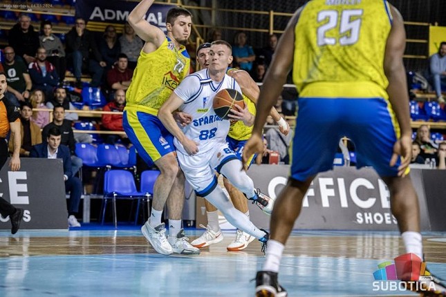 Košarka: Spartak preko Slobode do dvadesetog trijumfa u nizu