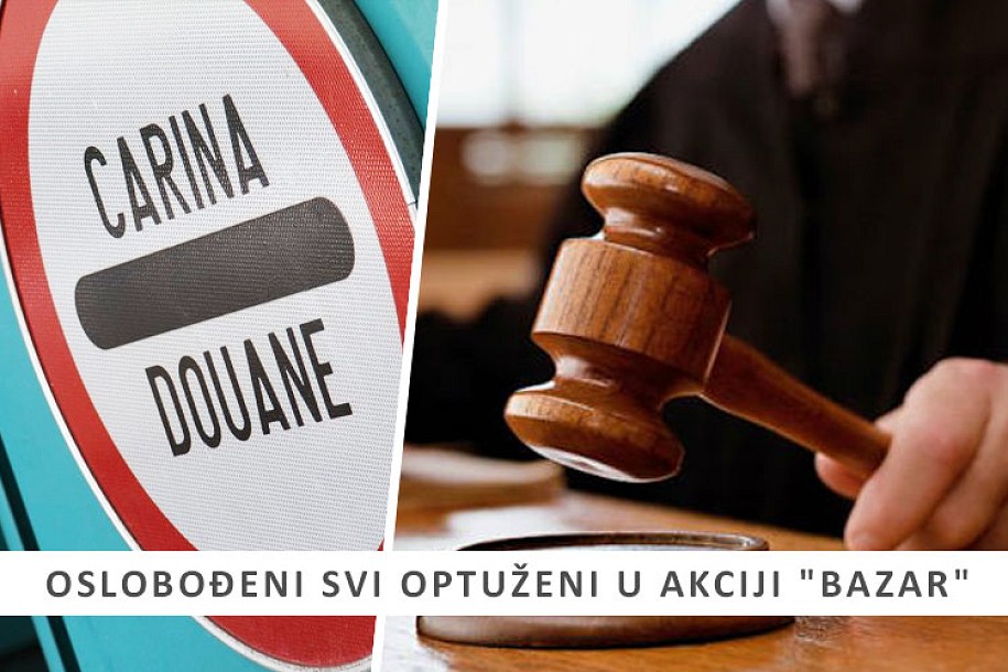 Oslobođeni svi optuženi u akciji "Bazar"