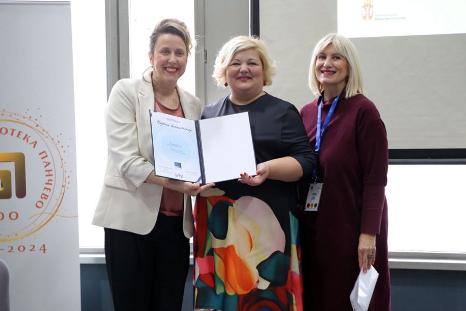 Subotičanka proglašena najboljom bibliotekarkom Srbije za 2024. godinu