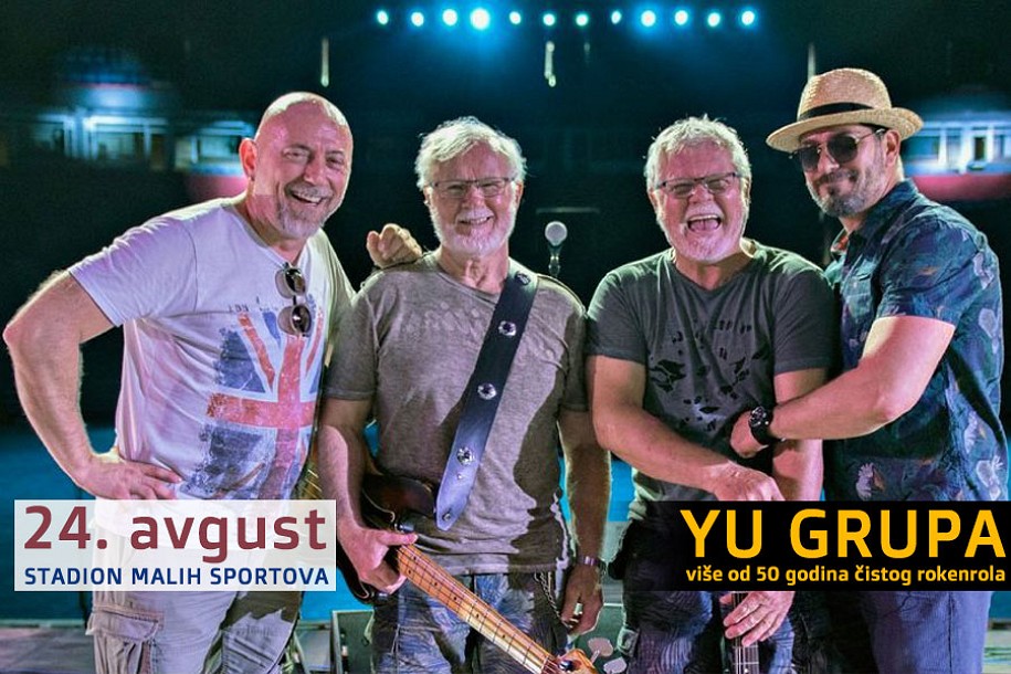 Koncert YU grupe 24. avgusta