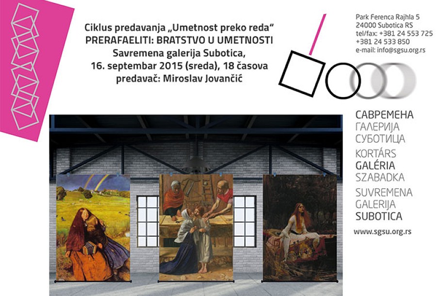 Predavanje "Prerafaeliti: Bratstvo u umetnosti" sutra u Savremenoj galeriji