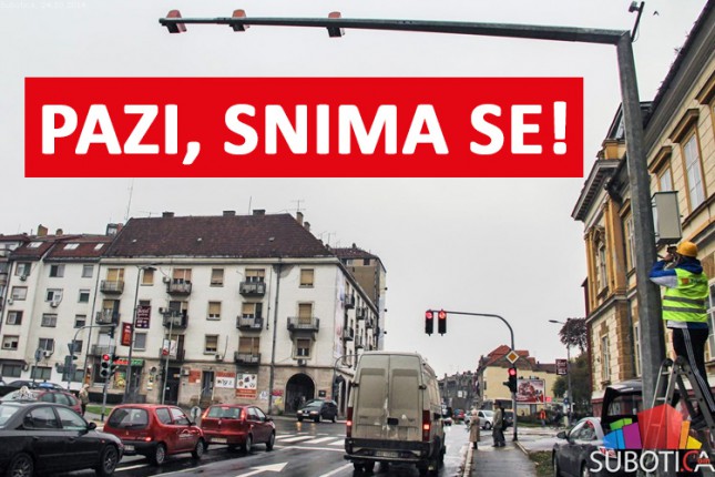 Kamere od danas snimaju prekršaje