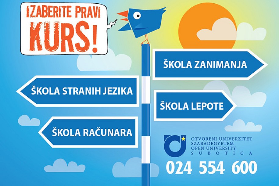 Jesenji upis na sve kurseve Otvorenog univerziteta
