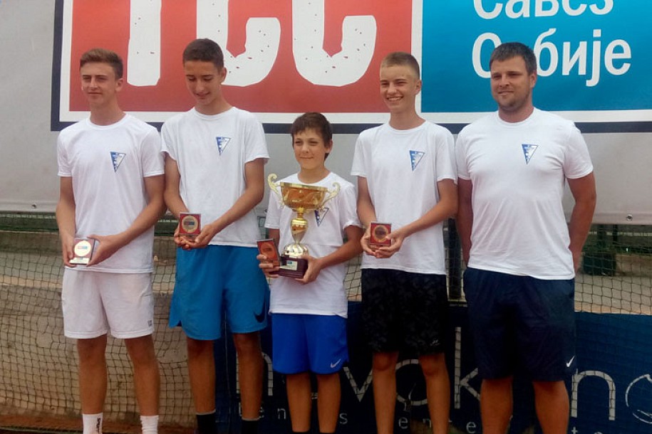 Tenis: Spartak (U14) odbranio titulu državnog prvaka