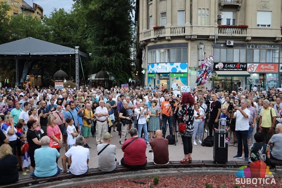Subotičani protestovali protiv iskopavanja litijuma u dolini Jadra