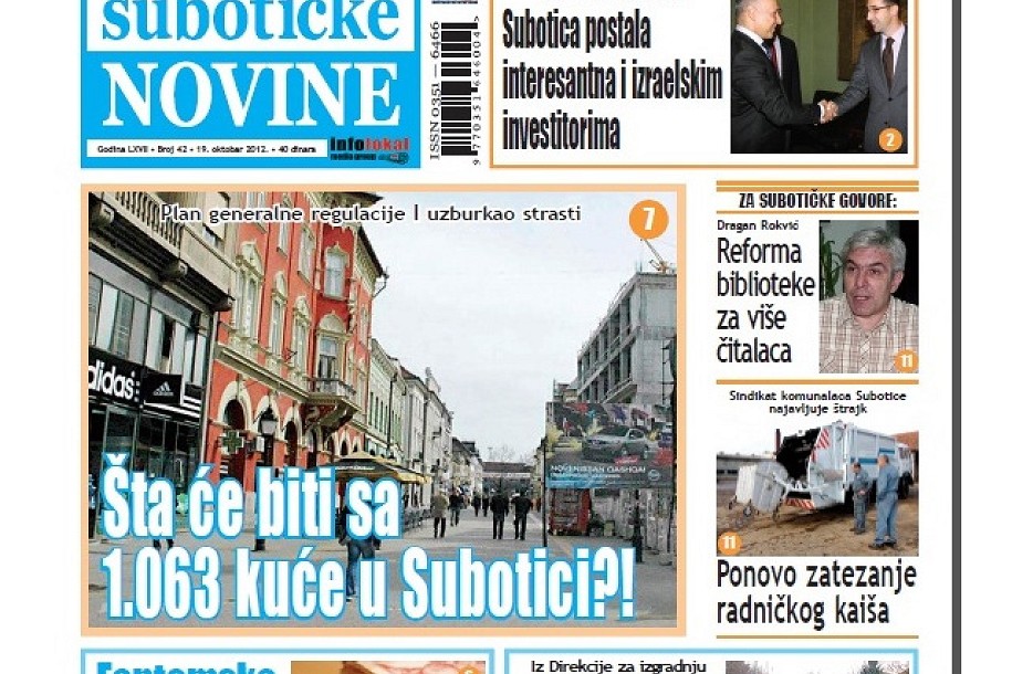 Šta će biti sa 1.063 kuće u Subotici?!