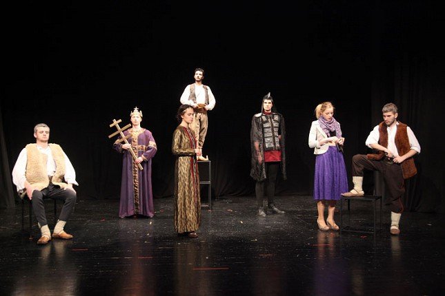 Predstava "Serbus-EVROPEIKUS" na Letnjoj pozornici