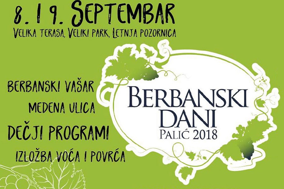 Berbanski dani za vikend na Paliću