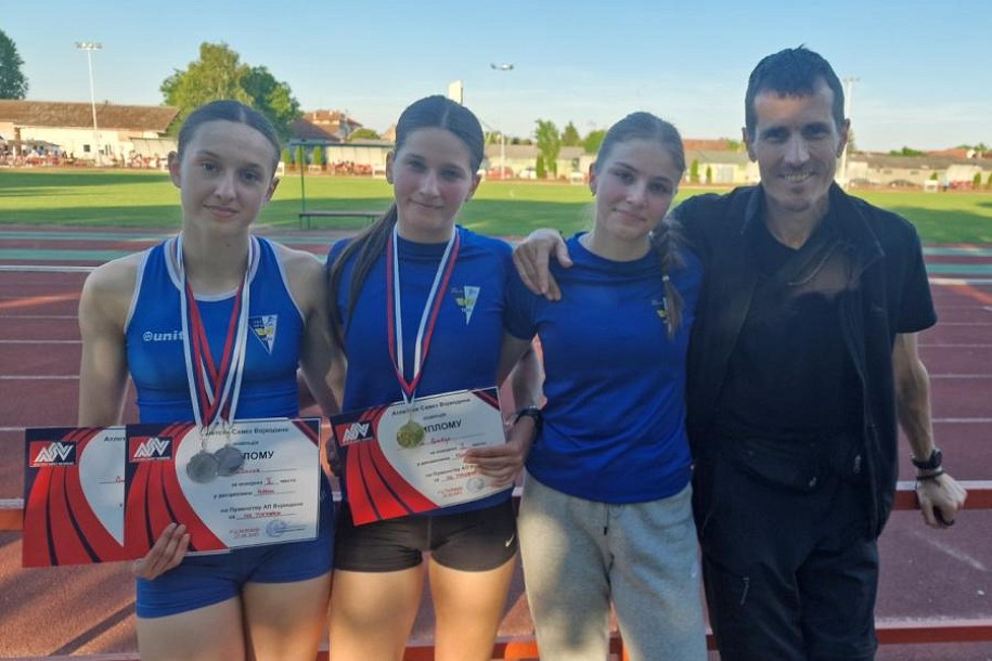 Atletika: Mlade nade Spartaka blistale na prvenstvu u Sremu