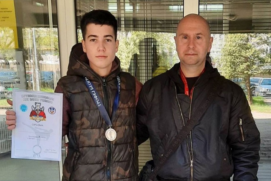 Kik boks: Živković na poene poraženu finalu "Trofeja Beograda"