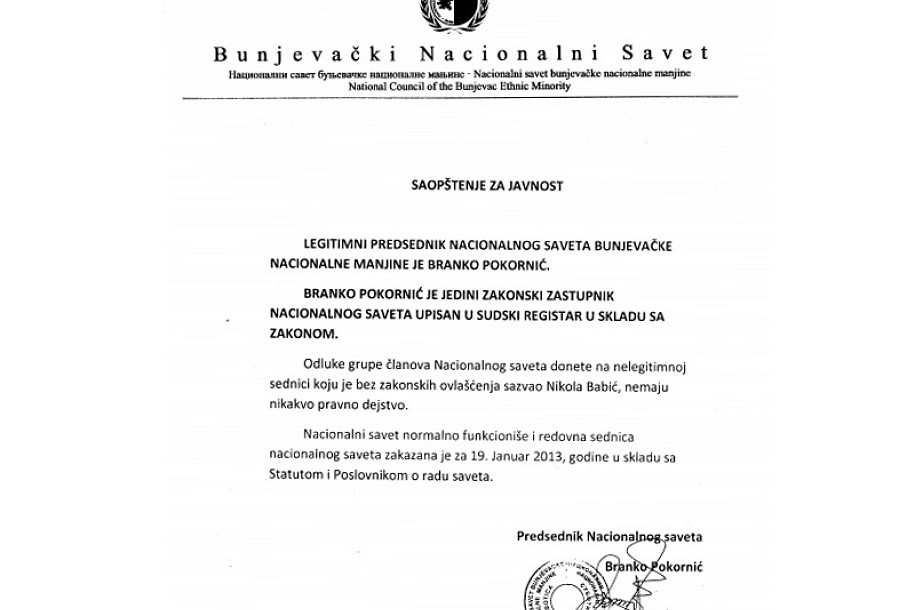 Reagovanje Branka Pokornića