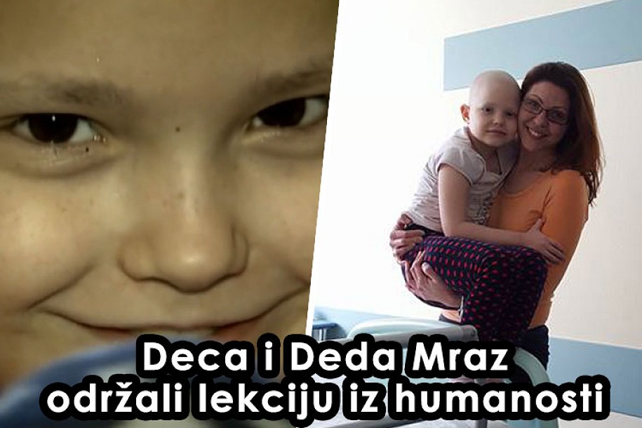 Deca i Deda Mraz održali lekciju iz humanosti