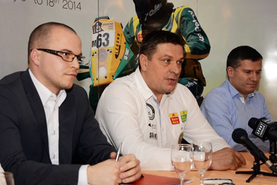 Gabor Sagmajster spreman za Dakar reli 2014