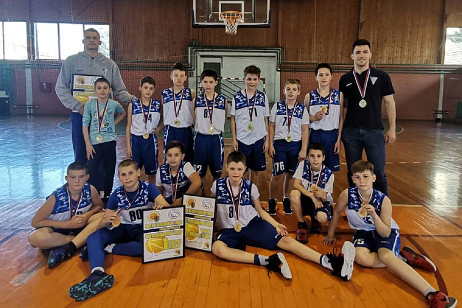 Košarka: U11 selekcija OKK "Spartak" pobednik minibasket lige