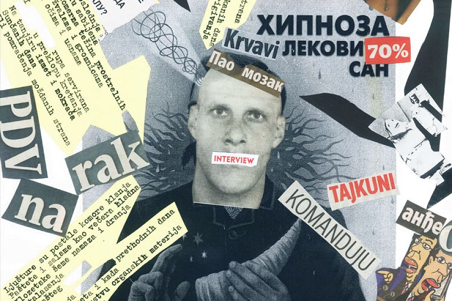 Promocija knjige vizuelne poezije "Teško u glavi" i izložba "signal-iza-C-i-JA" u Savremenoj galeriji
