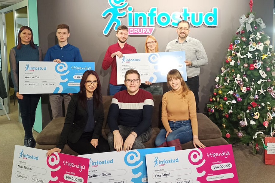 Infostud dodelio stipendije studentima Visoke tehničke škole i Ekonomskog fakulteta