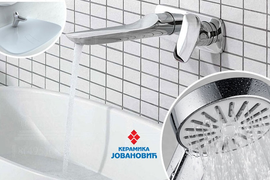 Visoko kvalitetne baterije za kupatilo u "Keramici Jovanović"