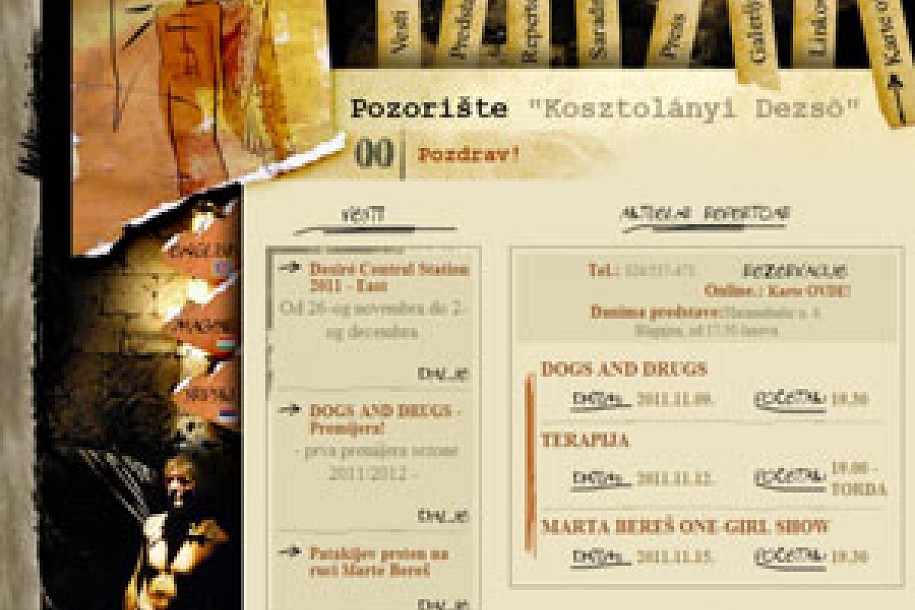 Prva premijera pozorišta "Deže Kostolanji" u sezoni