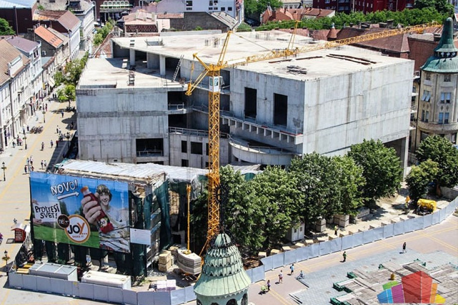 Radovi na zaštićenom delu pozorišta teku prema planu