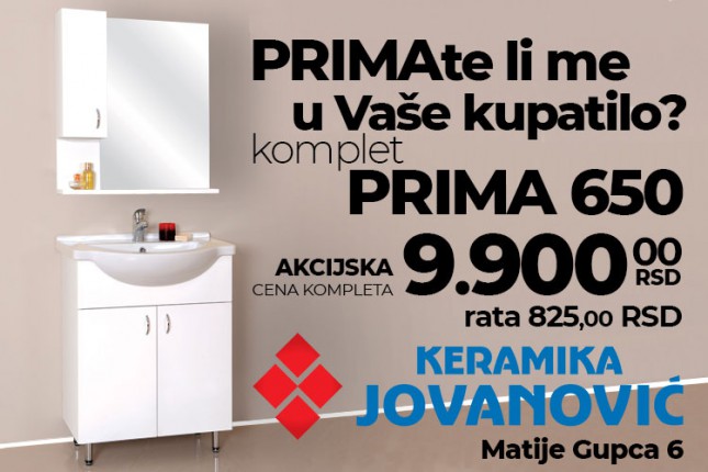 Akcija "Keramike Jovanović" na "klasik" koji ne izlazi iz mode