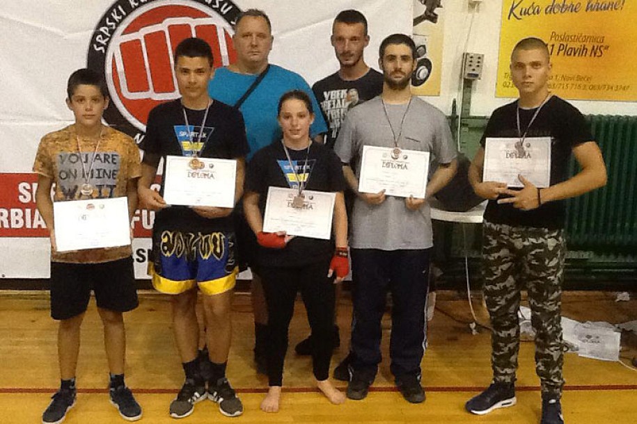 Pet medalja kikboksera Spartaka na Balkanskom prvenstvu