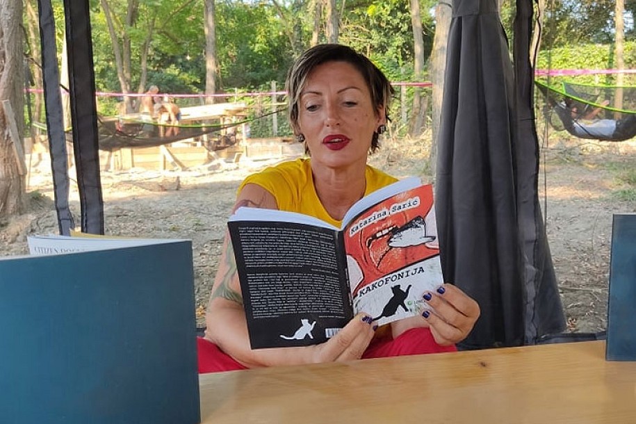 Promocija romana "Kakofonija" u Književnom klubu "Danilo Kiš"
