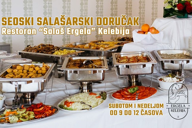 "Prvo fruštuk, e, ondak na put!" - Seoski salašarski doručak u restoranu "Salaš Ergela" Kelebija