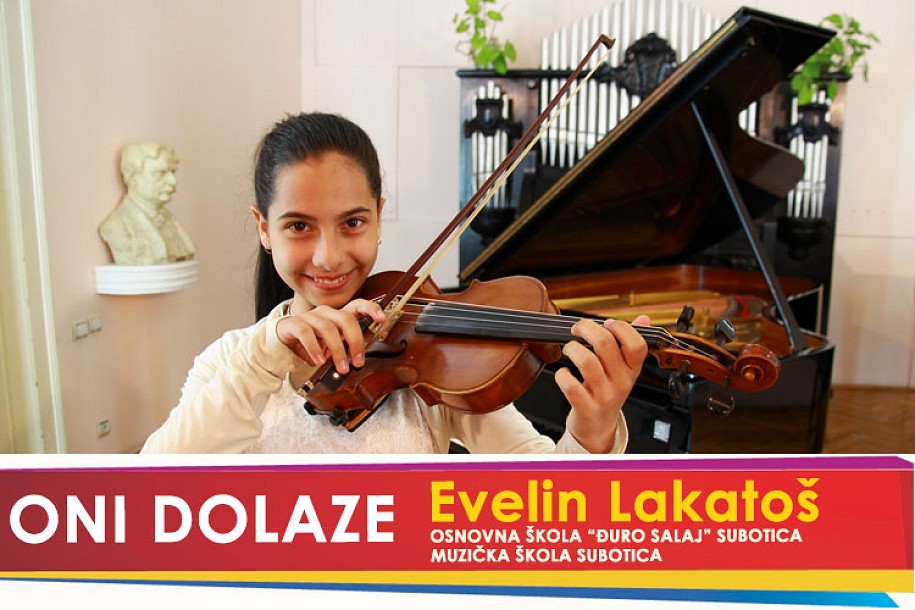 Oni dolaze: Evelin Lakatoš, učenica Muzičke škole i OŠ „Đuro Salaj“