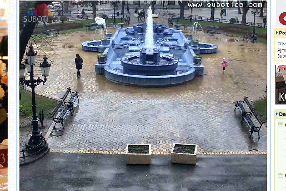 Fontane i česme u gradu počinju sa radom u aprilu