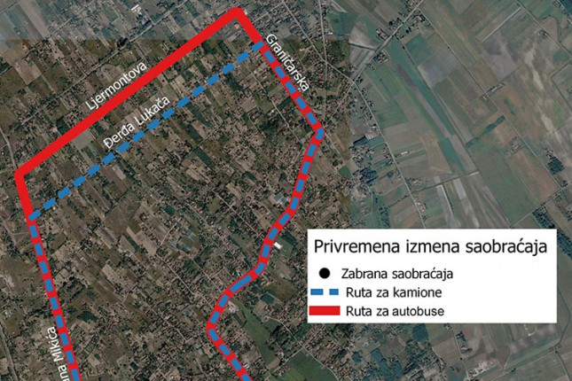 Počela izgradnja kružnog toka na raskrsnici ulica 51. Divizije i Majšanski put