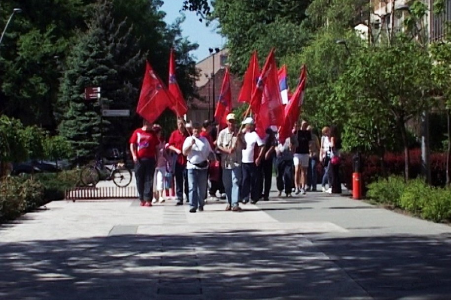 Protestna šetnja radnika