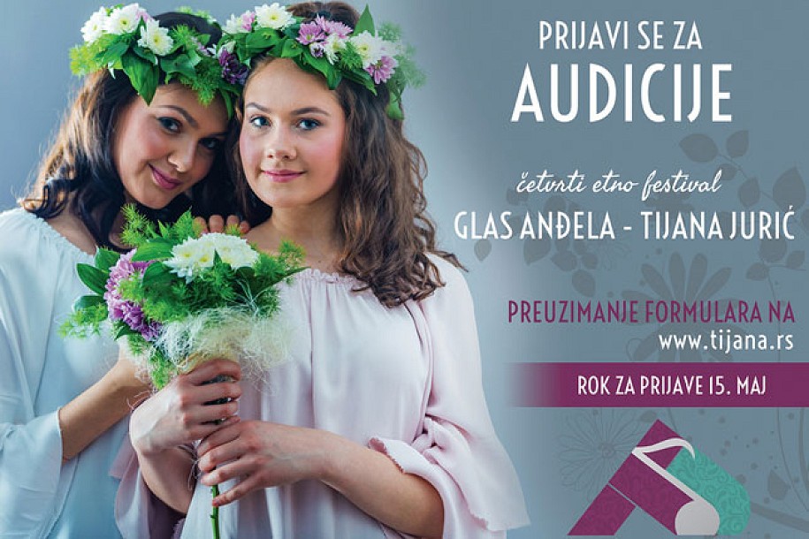 U toku prijave takmičara za festival "Glas anđela - Tijana Jurić"
