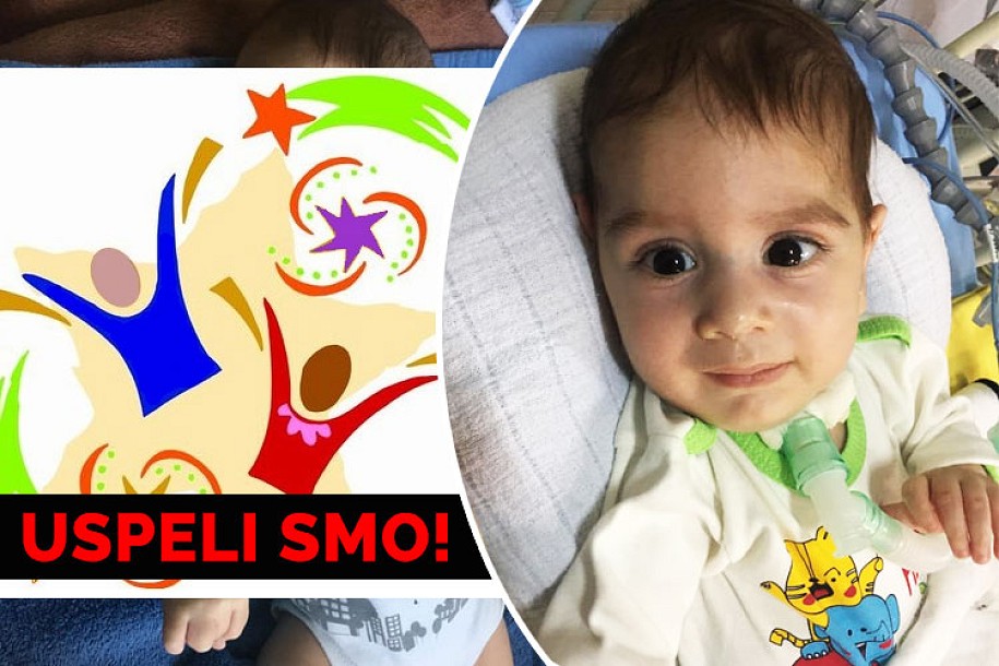 Uspeli smo! Prikupljen novac za terapiju koja će Oliveru spasiti život!