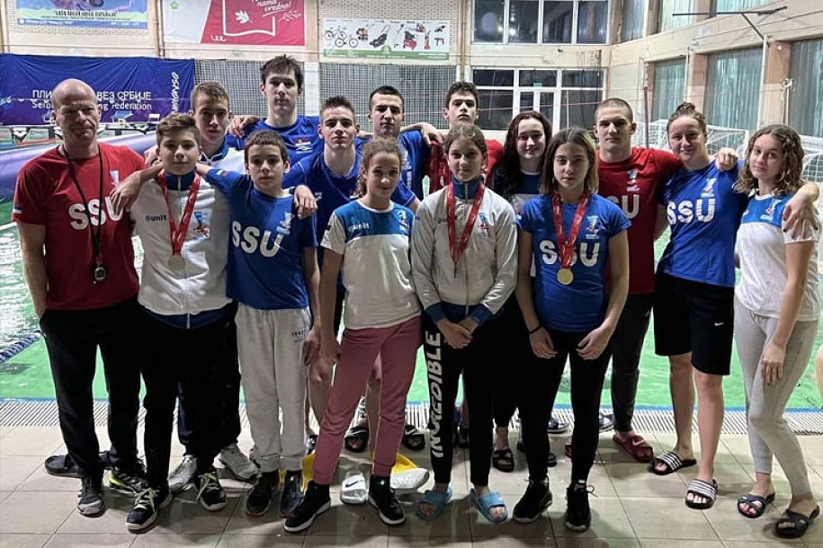 Plivanje: Spartak osvojio 29 medalja na Državnom prvenstvu u Zrenjaninu