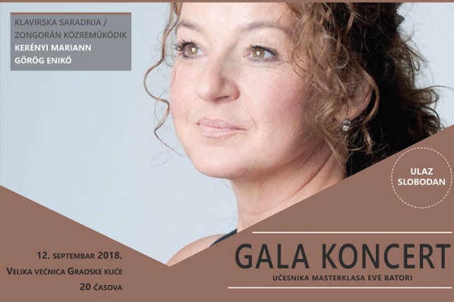 Koncert opere i solo pesama sutra u Velikoj većnici