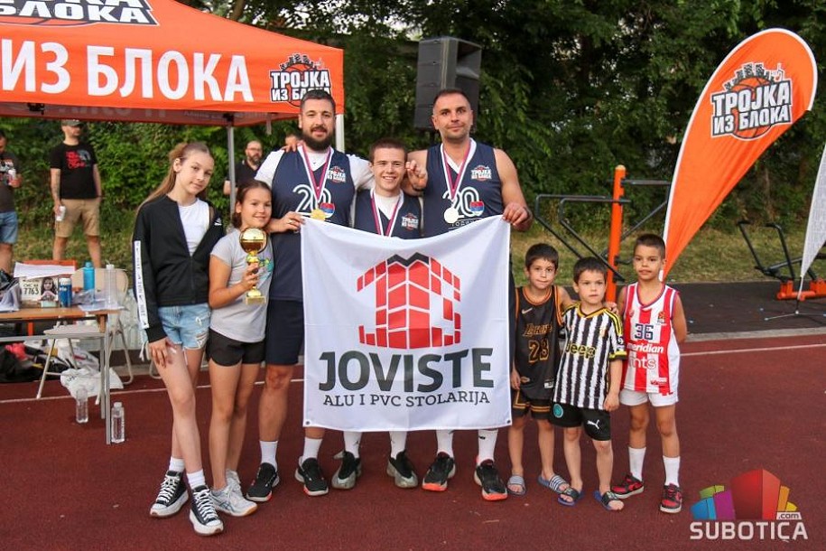 "Trojka iz bloka" spojila sport i humanost