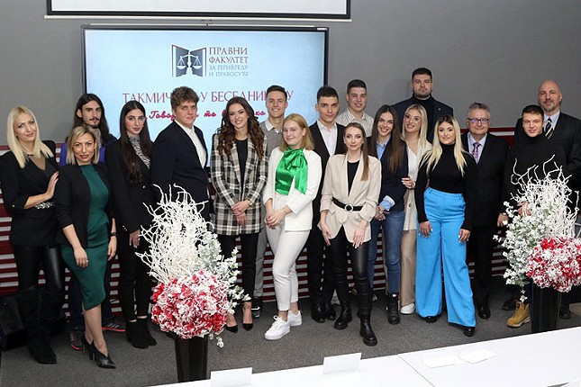 "Govori da te vidim ko si" - Na Pravnom fakultetu za privredu i pravosuđe održano 13. takmičenje u besedništvu